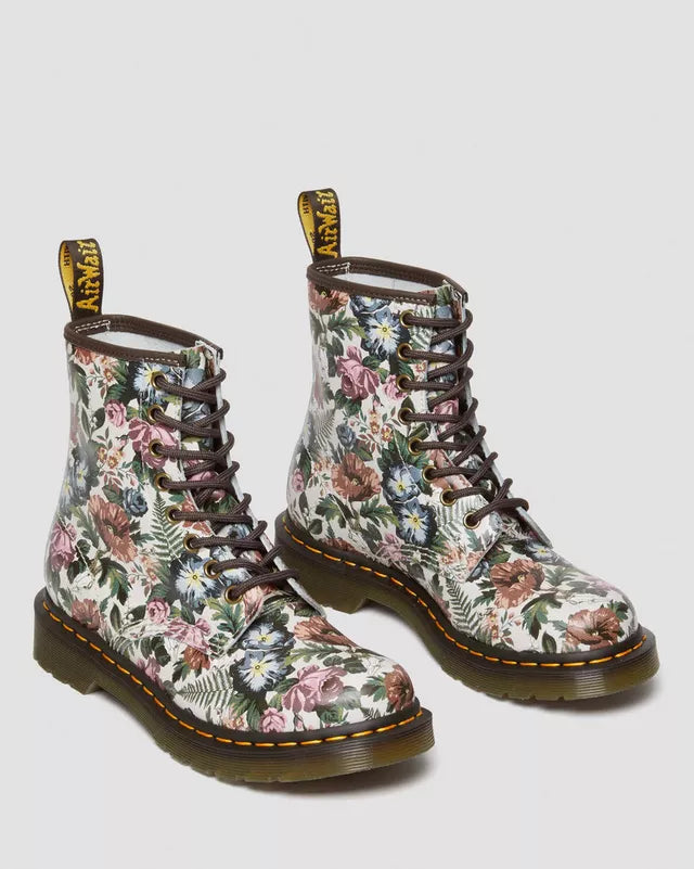 Dr Martens 1460 Multi Floral Garden Leather Boots
