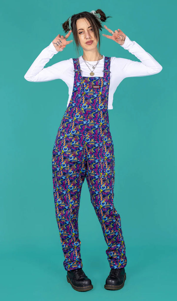 Run And Fly 90's Arcade Stretch Twill Dungarees