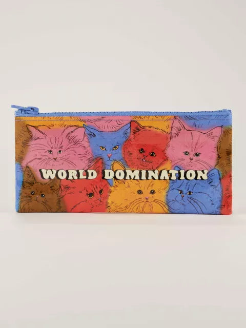 World Domination Pencil Case - Cats - By Blue Q UK.