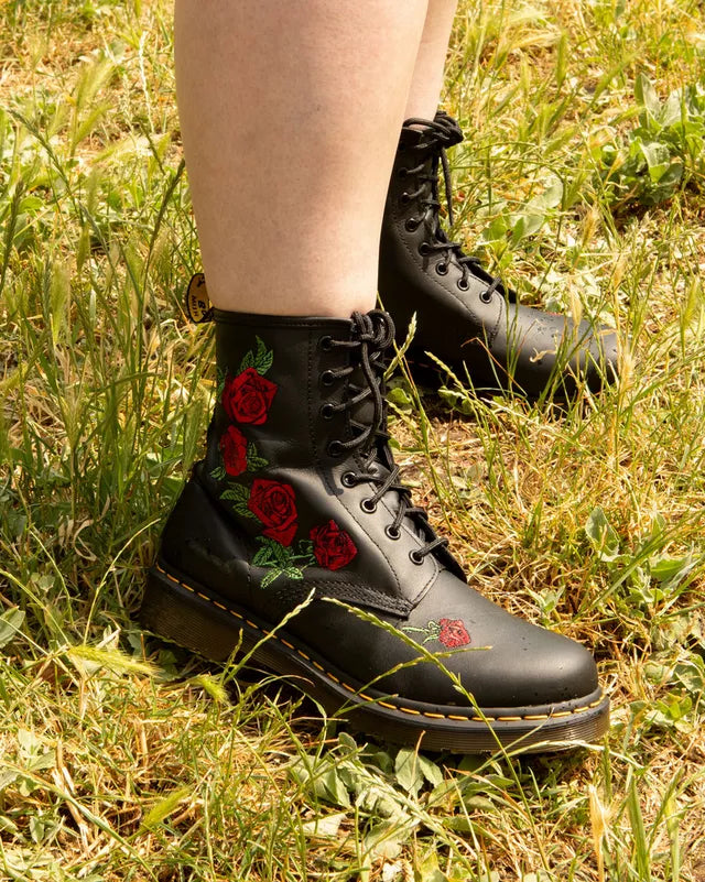 rose dr martens boots