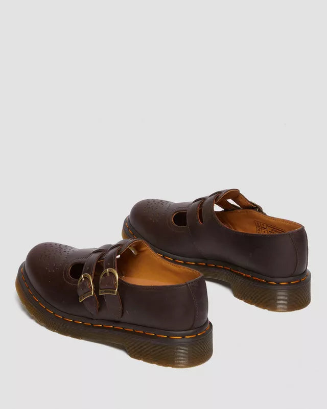 DR MARTENS 8065 BROWN LEATHER SHOES