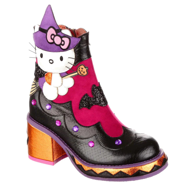 Irregular Choice UK  Hello Witchy Hello Kitty Boots Halloween – Captain  Jellyfish