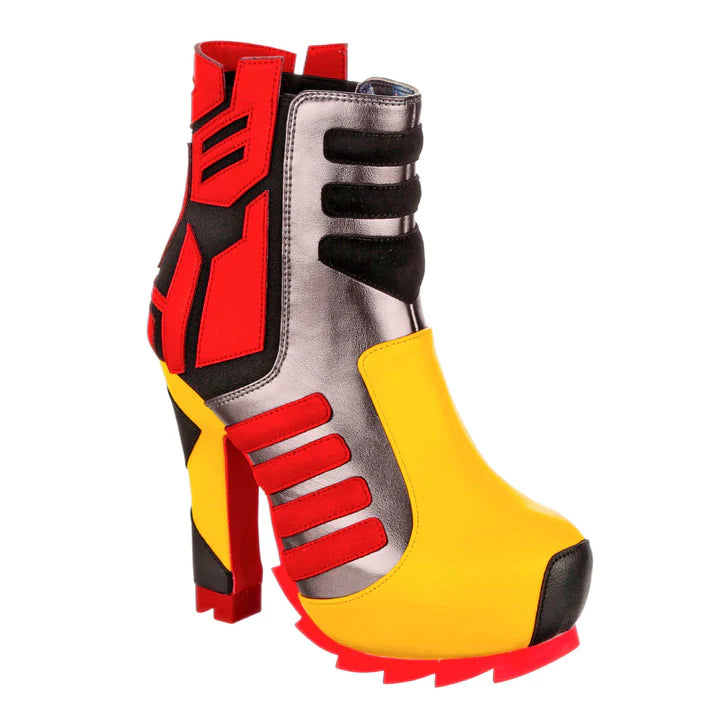 Irregular choice transformers autobot boots