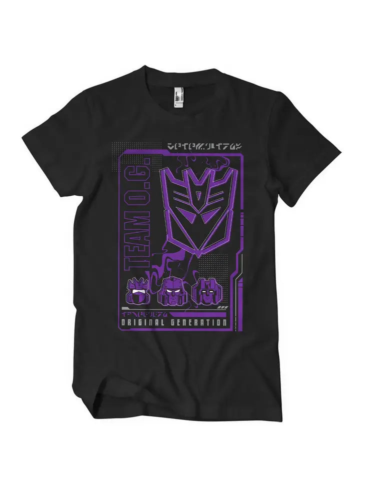 Transformers Decepticon Original Generation T-Shirt