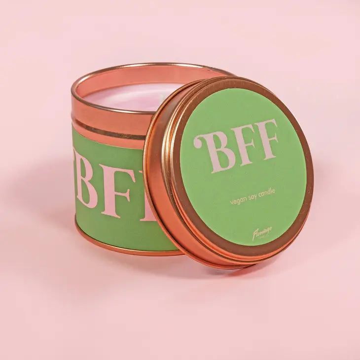 bff, best friend candle gift