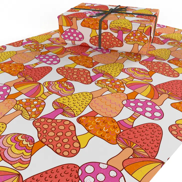 Marvellous Mushrooms Wrapping Paper