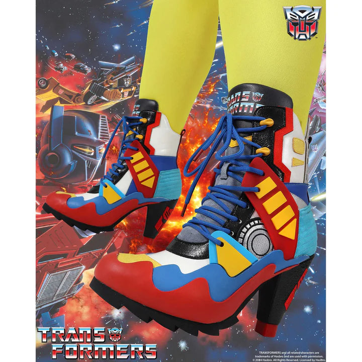 Optimus Prime Boots By Irregular Choice X Transformers