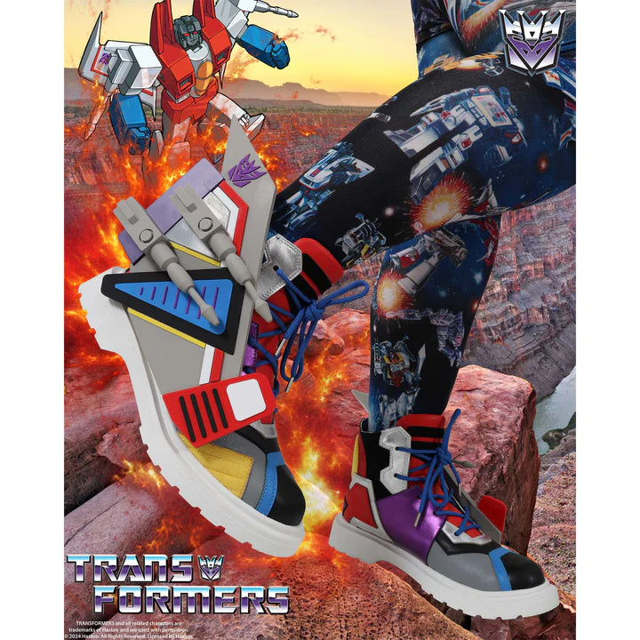Transformers Decepticon Starscream Irregular Choice Boots
