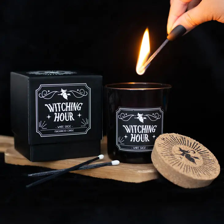 Midnight Ritual Gothic Candle Witching Hous Gift For Witches