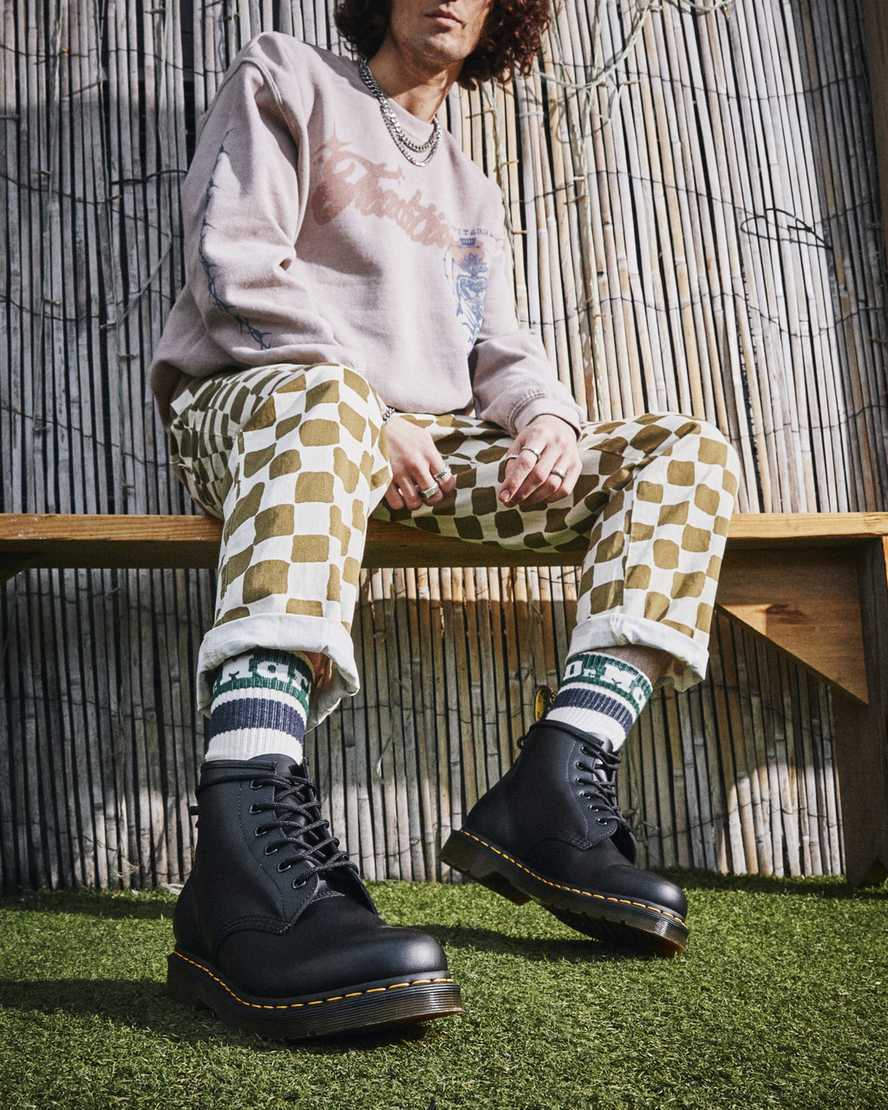 Smooth Leather Ankle Boots Dr Martens 26230001 Martens 101 Dr