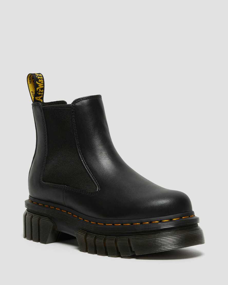Dr Martens Audrick Platform Chelsea Boots Black - Main Image