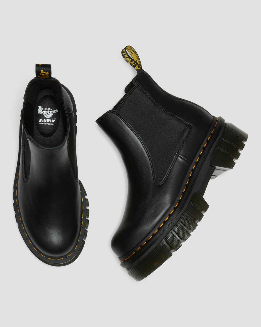 Dr Martens Audrick Platform Chelsea Boots Black – Captain Jellyfish