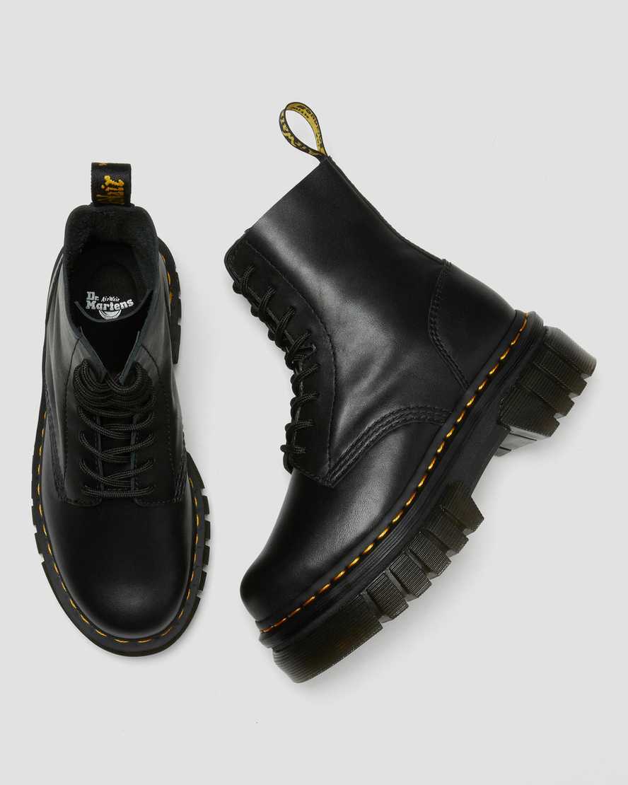 Dr Martens Audrick Platform Lace Up Boots Black – Captain