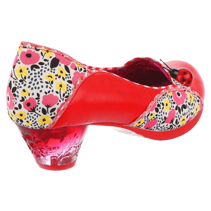 Irregular choice top low heel